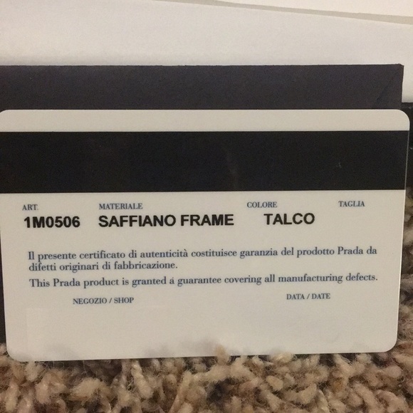 PRADA Pyramid Lux Saffiano Crystal Studded Wallet - Picture 4 of 8